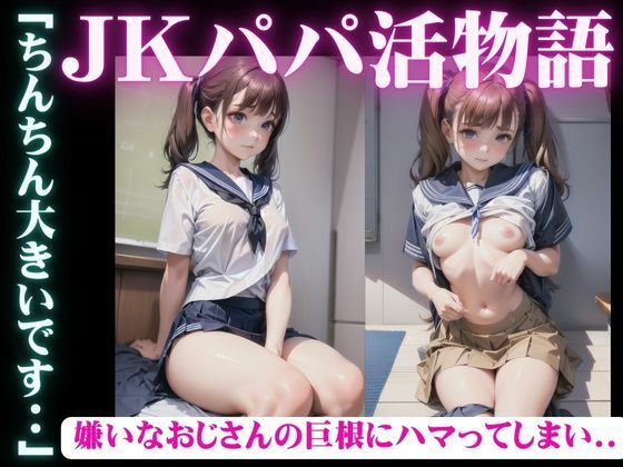 【JKのパパ活で嫌いなおじさんの巨根にハマって、、セックスが好きになってしまいました】童顔巨乳ゴリラ