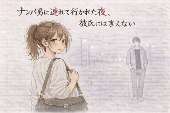 【ナンパ男に連れて行かれた夜、彼氏には言えない ―断れなかった―】夜の灯る部屋