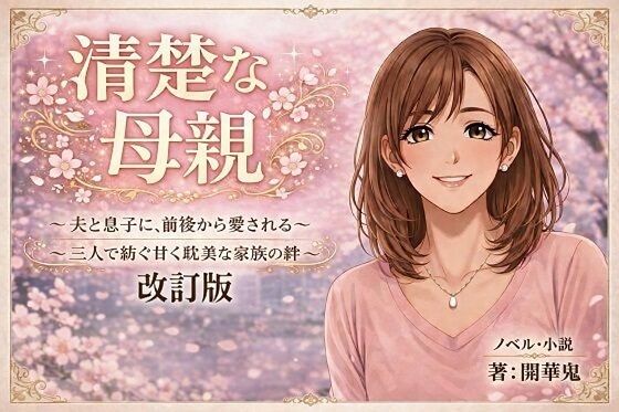 【清楚な母親 〜夫と息子に、前後から愛される〜 〜三人で紡ぐ甘く耽美な家族の絆〜 改訂版】開華鬼
