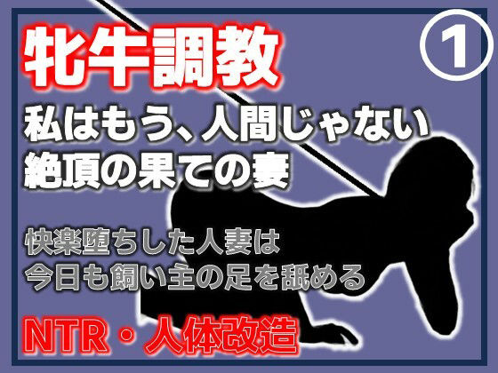 【【第1巻】人妻を従順な牝牛に改造・覚醒する性欲、背徳の悦楽】Aine Grace