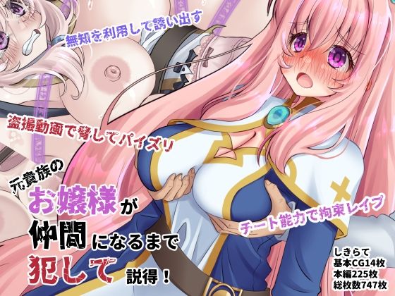 【元貴族のお嬢様を仲間になるまで犯して説得】しきらて支店