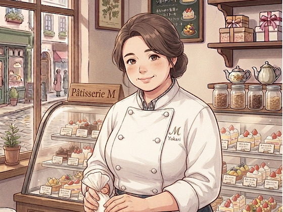 【【官能小説】小さなケーキ屋さんの優しい奥さん  第一話  年下見習いの甘い言葉と、ほどかれたエプロン】青いらいおん