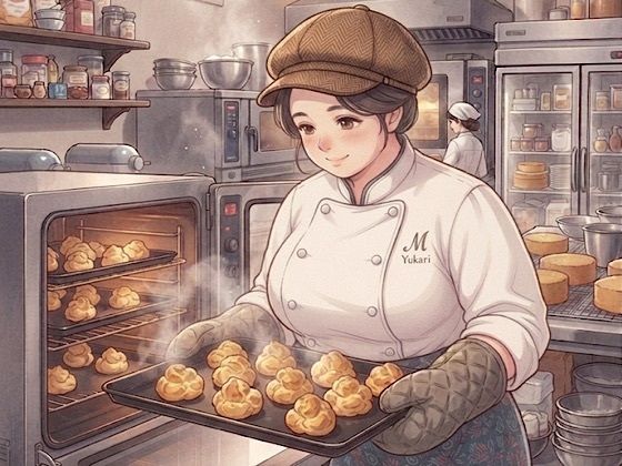 【【官能小説】小さなケーキ屋さんの優しい奥さん  第四話  ステンレスの冷たさと、濃厚な熱いエキス】青いらいおん